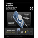 Spigen Samsung Galaxy S25 Skal Ultra Hybrid S MagFit Clear White