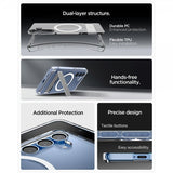 Spigen Samsung Galaxy S25 Skal Ultra Hybrid S MagFit Clear White