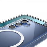 Spigen Samsung Galaxy S25 Skal Ultra Hybrid S MagFit Clear White