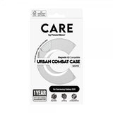 CARE by PanzerGlass Samsung Galaxy S25 Skal Urban Combat MagSafe Vit