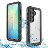 Redpepper Samsung Galaxy S25 Skal Vattentåligt IP68 Svart
