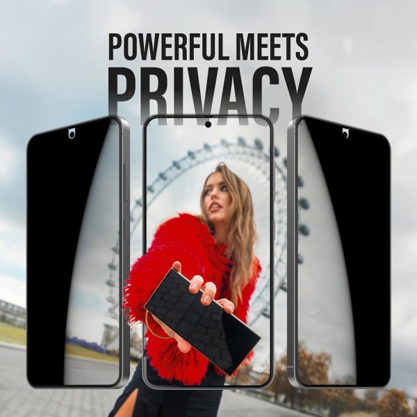 PanzerGlass Samsung Galaxy S24/Galaxy S25 Skärmskydd Ultra-Wide Fit Privacy EasyAligner