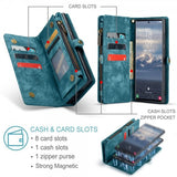 CaseMe Samsung Galaxy S25 Ultra Fodral 008 Series Löstagbart Skal Blå