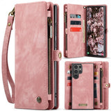 CaseMe Samsung Galaxy S25 Ultra Fodral 008 Series Löstagbart Skal Rosa