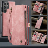 CaseMe Samsung Galaxy S25 Ultra Fodral 008 Series Löstagbart Skal Rosa