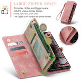 CaseMe Samsung Galaxy S25 Ultra Fodral 008 Series Löstagbart Skal Rosa