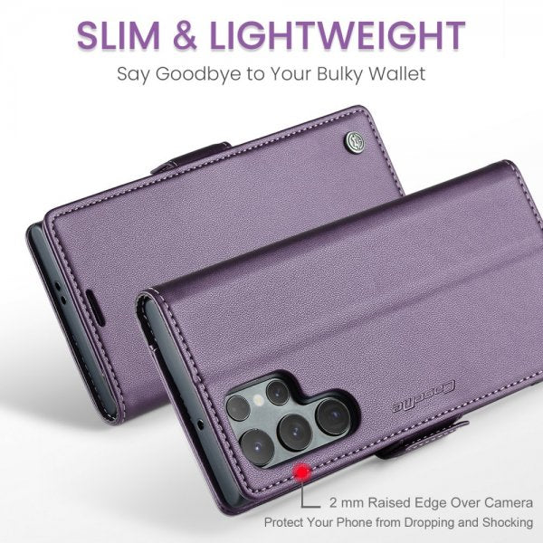 CaseMe Samsung Galaxy S25 Ultra Fodral 023 Series Lila