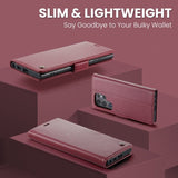 CaseMe Samsung Galaxy S25 Ultra Fodral 023 Series Röd