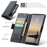 CaseMe Samsung Galaxy S25 Ultra Fodral 023 Series Svart