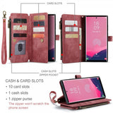 CaseMe Samsung Galaxy S25 Ultra Fodral C30 Series Röd