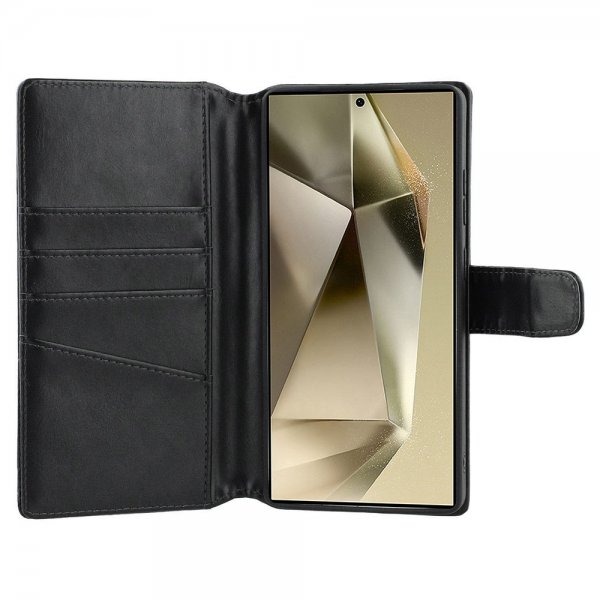 Nordic Covers Samsung Galaxy S25 Ultra Fodral MagLeather Raven Black