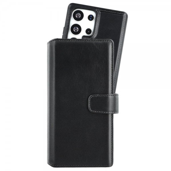 Nordic Covers Samsung Galaxy S25 Ultra Fodral MagLeather Raven Black