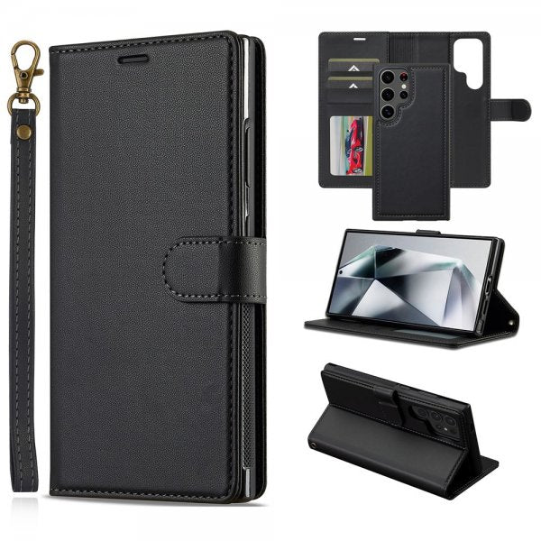 Nordic Covers Samsung Galaxy S25 Ultra Fodral med avtagbart MagSafe-skal Raven Black