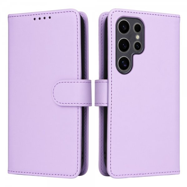 Betopnice Samsung Galaxy S25 Ultra Fodral med Löstagbart Skal 005 Lila