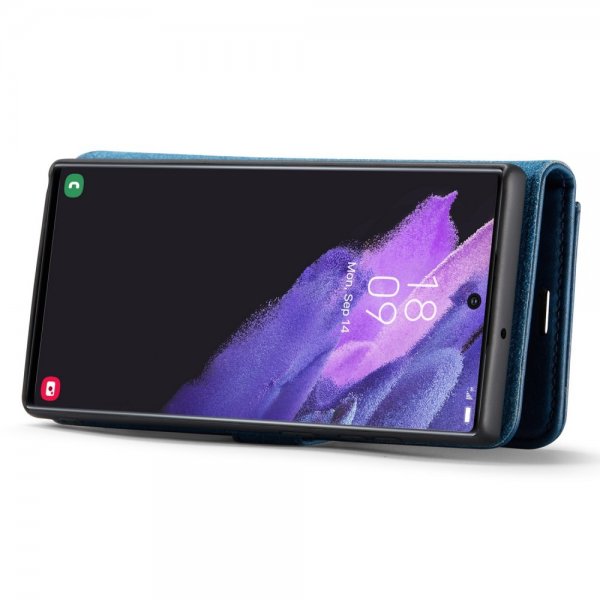Dg.Ming Samsung Galaxy S25 Ultra Fodral med Löstagbart Skal Blå