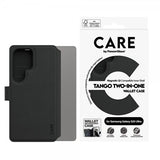 CARE by PanzerGlass Samsung Galaxy S25 Ultra Fodral Tango Two-in-One Wallet MagSafe Svart