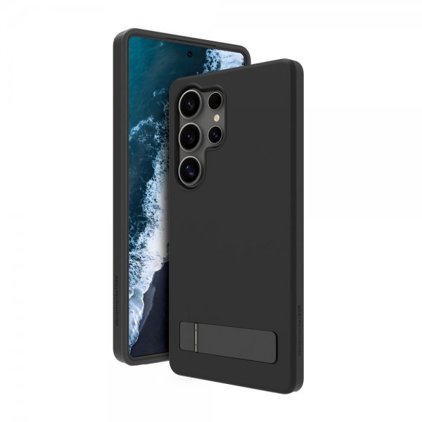 dbramante1928 Samsung Galaxy S25 Ultra Skal Iceland Pro Qi2 Kickstand Svart