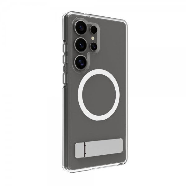 dbramante1928 Samsung Galaxy S25 Ultra Skal Iceland Pro Qi2 Kickstand Transparent