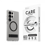 CARE by PanzerGlass Samsung Galaxy S25 Ultra Skal Kickstand MagSafe Svart