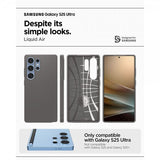 Spigen Samsung Galaxy S25 Ultra Skal Liquid Air Marble Gray