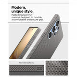 Spigen Samsung Galaxy S25 Ultra Skal Liquid Air Marble Gray