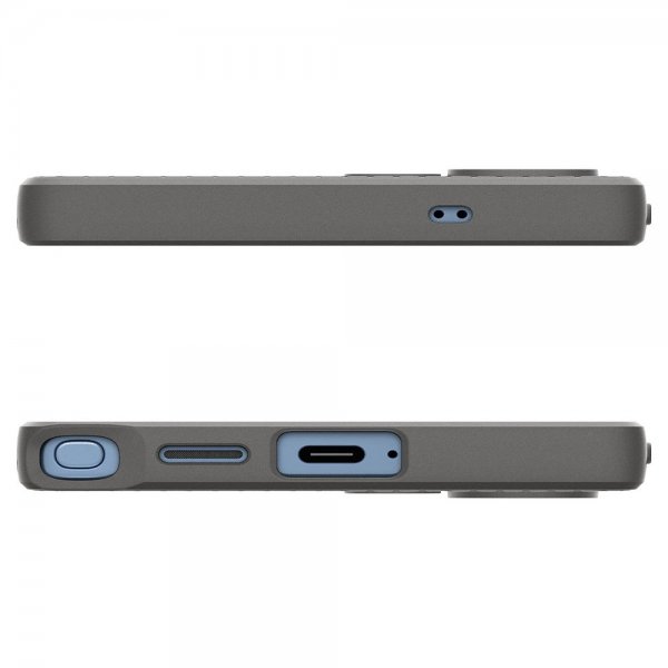 Spigen Samsung Galaxy S25 Ultra Skal Liquid Air Marble Gray