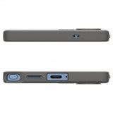 Spigen Samsung Galaxy S25 Ultra Skal Liquid Air Marble Gray