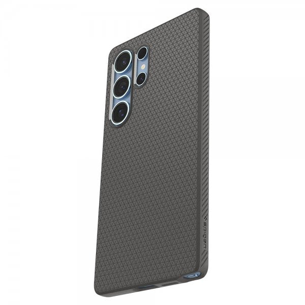 Spigen Samsung Galaxy S25 Ultra Skal Liquid Air Marble Gray