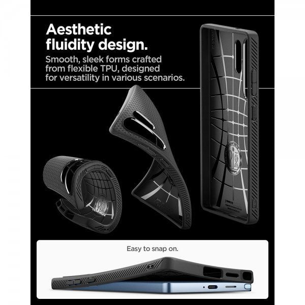 Spigen Samsung Galaxy S25 Ultra Skal Liquid Air Matte Black