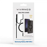 Vivanco Samsung Galaxy S25 Ultra Skal Mag Pro Transparent Svart