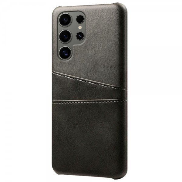 Samsung Galaxy S25 Ultra Skal med två Kortfack Svart