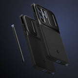 Spigen Samsung Galaxy S25 Ultra Skal Optik Armor Svart