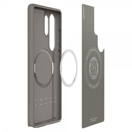 Spigen Samsung Galaxy S25 Ultra Skal Parallax MagFit Ash Gray