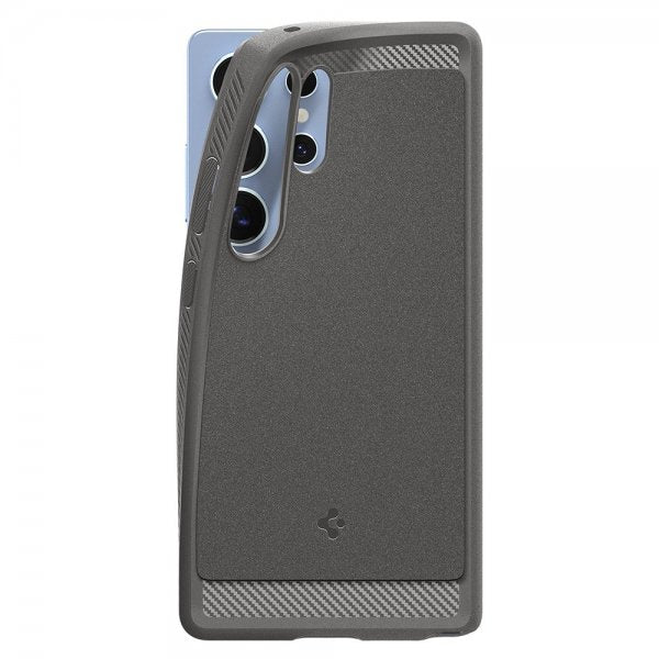 Spigen Samsung Galaxy S25 Ultra Skal Rugged Armor MagFit Marble Gray