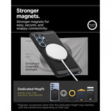 Spigen Samsung Galaxy S25 Ultra Skal Rugged Armor MagFit Matte Black