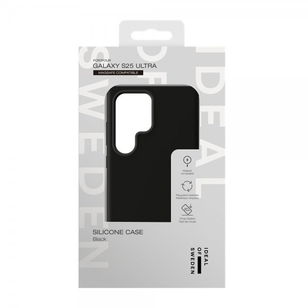 Ideal of Sweden Samsung Galaxy S25 Ultra Skal Silicone Case MagSafe Svart