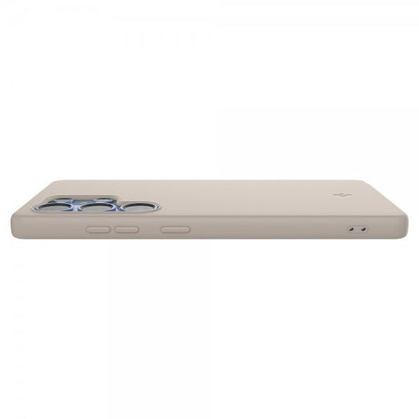 Spigen Samsung Galaxy S25 Ultra Skal Silicone Fit MagFit Natural Titanium