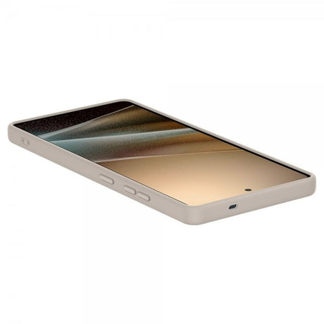 Spigen Samsung Galaxy S25 Ultra Skal Silicone Fit MagFit Natural Titanium