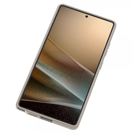 Spigen Samsung Galaxy S25 Ultra Skal Silicone Fit MagFit Natural Titanium