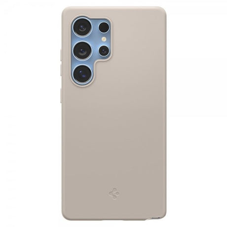 Spigen Samsung Galaxy S25 Ultra Skal Silicone Fit MagFit Natural Titanium