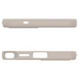 Spigen Samsung Galaxy S25 Ultra Skal Silicone Fit MagFit Natural Titanium