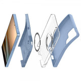 Spigen Samsung Galaxy S25 Ultra Skal Silicone Fit MagFit Sapphire Blue