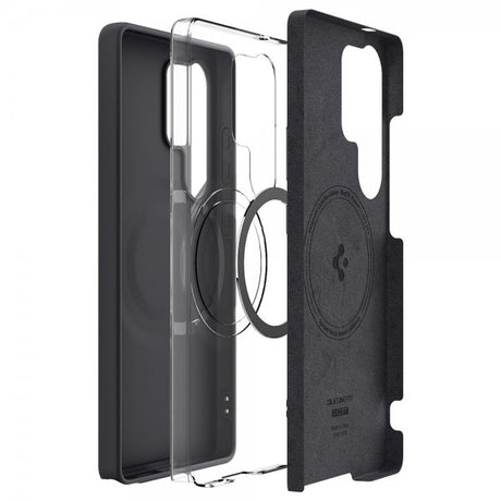 Spigen Samsung Galaxy S25 Ultra Skal Silicone Fit MagFit Svart