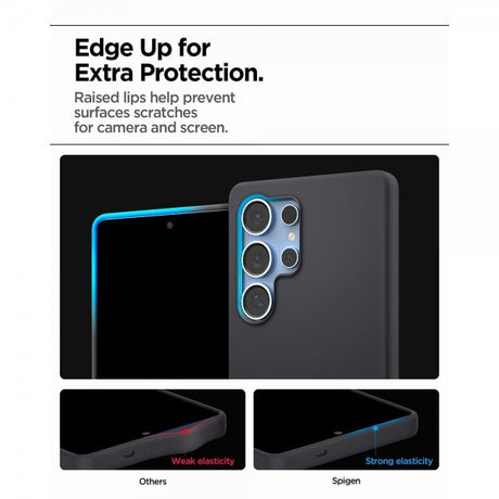 Spigen Samsung Galaxy S25 Ultra Skal Silicone Fit MagFit Svart