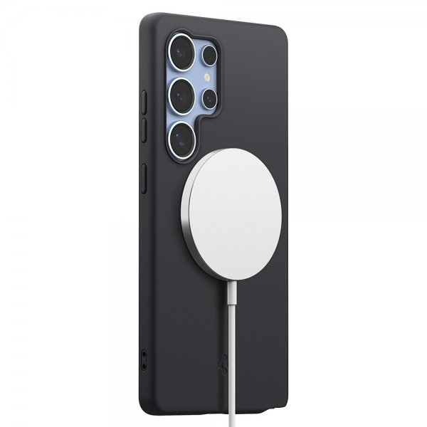 Spigen Samsung Galaxy S25 Ultra Skal Silicone Fit MagFit Svart
