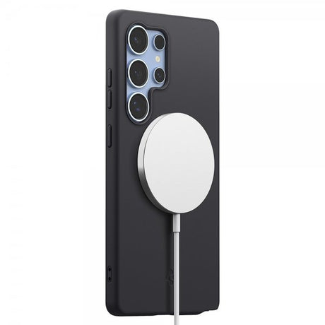 Spigen Samsung Galaxy S25 Ultra Skal Silicone Fit MagFit Svart