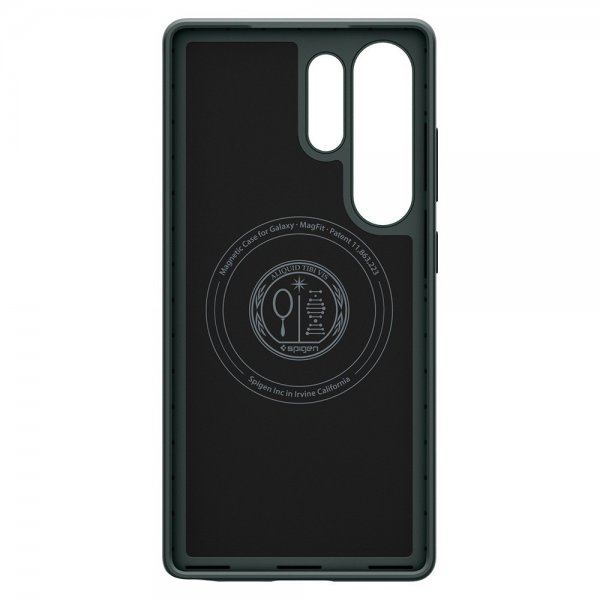 Spigen Samsung Galaxy S25 Ultra Skal Thin Fit MagFit Abyss Green