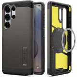 Spigen Samsung Galaxy S25 Ultra Skal Tough Armor MagFit Gunmetal