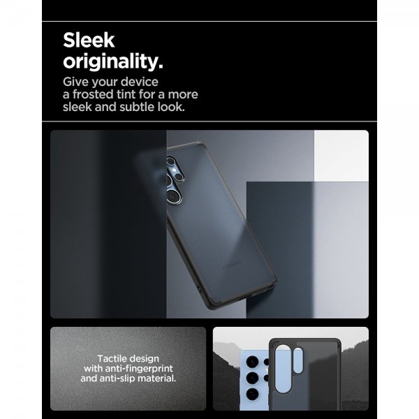 Spigen Samsung Galaxy S25 Ultra Skal Ultra Hybrid Frost Black