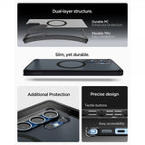 Spigen Samsung Galaxy S25 Ultra Skal Ultra Hybrid MagFit Frost Black